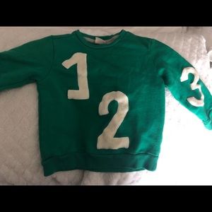 Zara Baby Boy green sweater